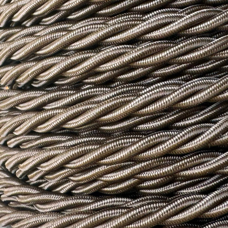 Espresso - Lola's Leads Fabric Extension Cable