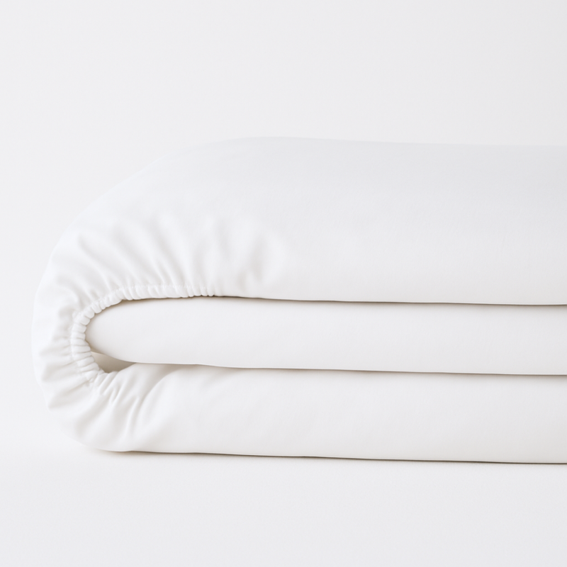 Cool & Comfy Silk Fitted Sheet (Eucalyptus)