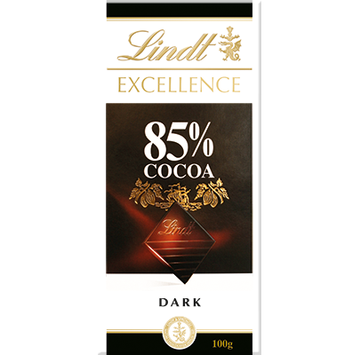 Lindt Excellence 85% Cocoa | 100g Bar | Vegan