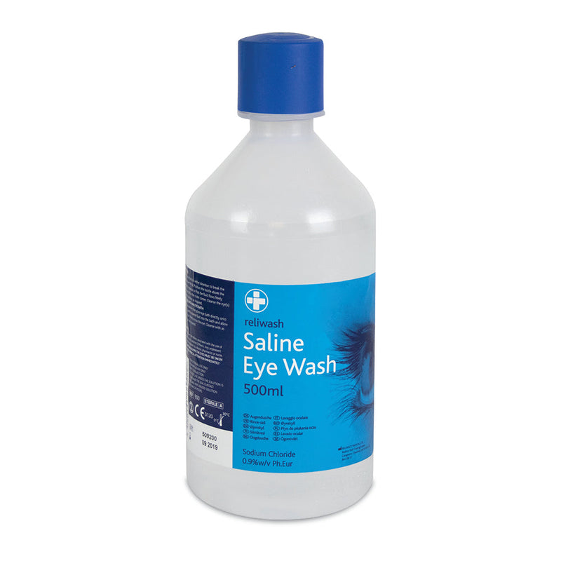 Eye Wash Saline Bottle – 500ml