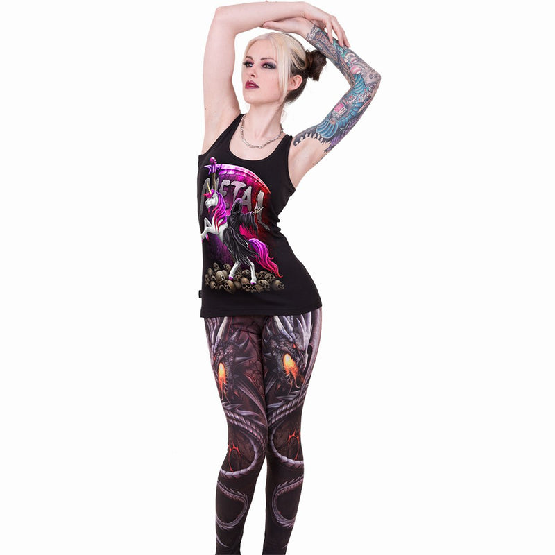 METALLICORN - Razor Back Top Black