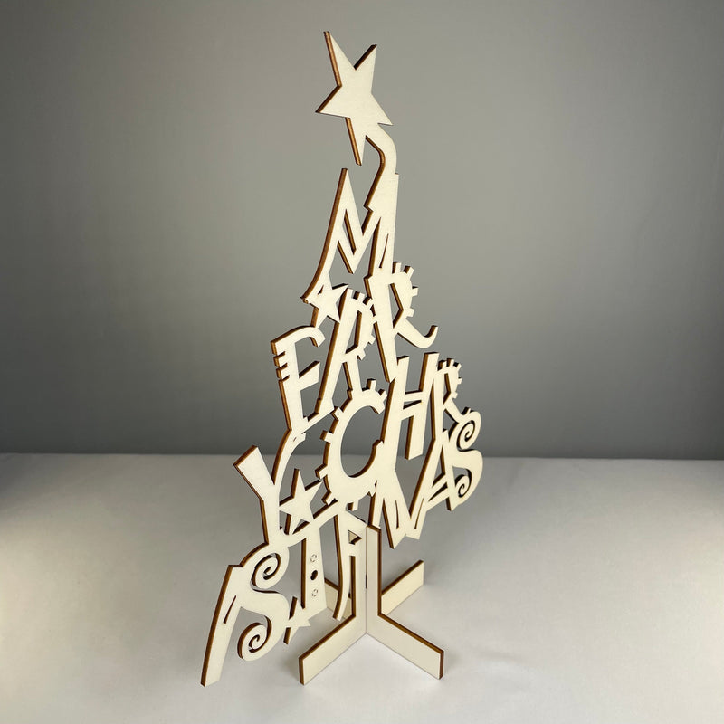 Christmas Tree #1 – Flatpack Model Kit