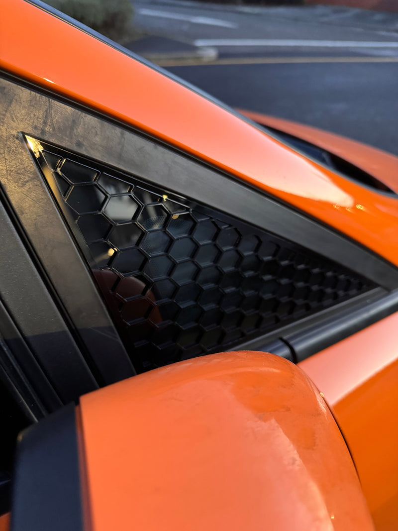 MK8 / MK8.5 Ford Fiesta Front Quarter Window Panels - Ford Performance Hex