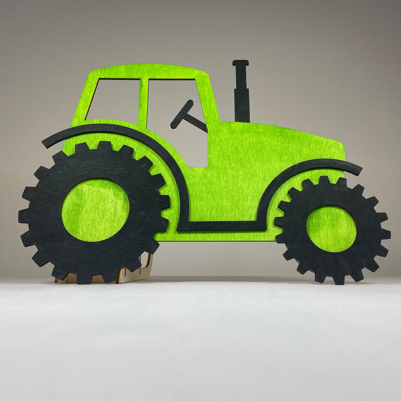 Tractor Wall Display Sign - Handmade Ornament
