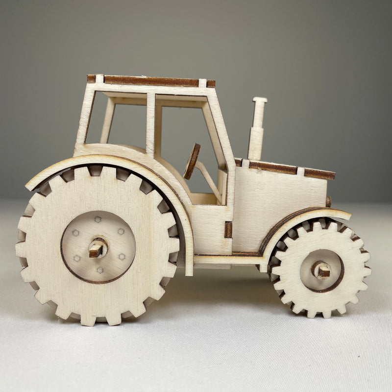 Tractor Puzzle - Flatpack Model Kit