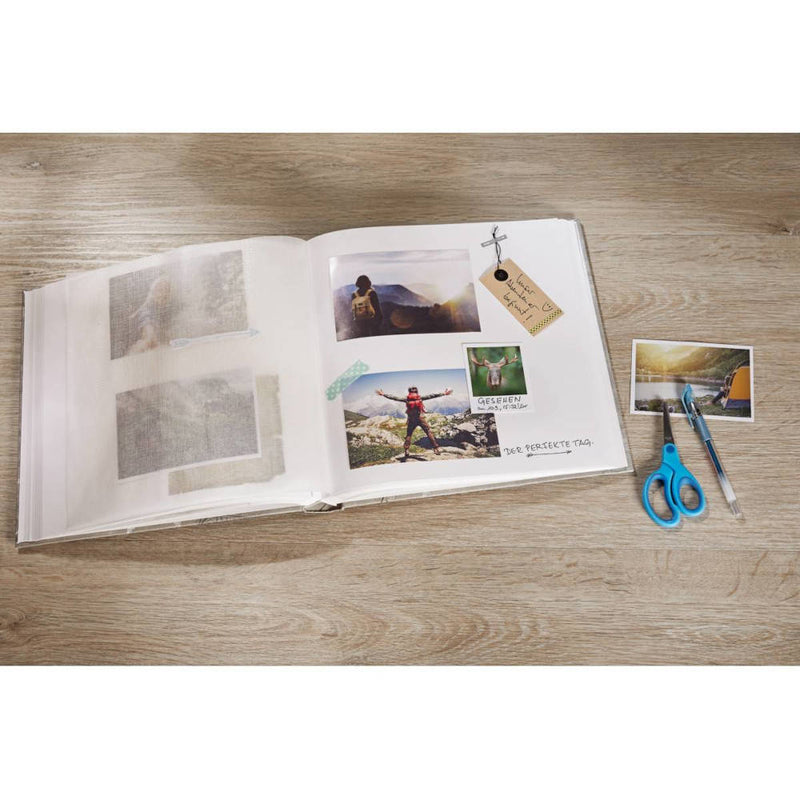 Walther Season Green Leaves Traditional Photo Album - 100 Sides