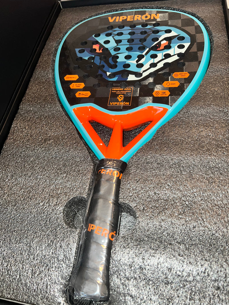 2026 Veneno Azul (Blue Poison) - VÍPERÓN Padel Racket