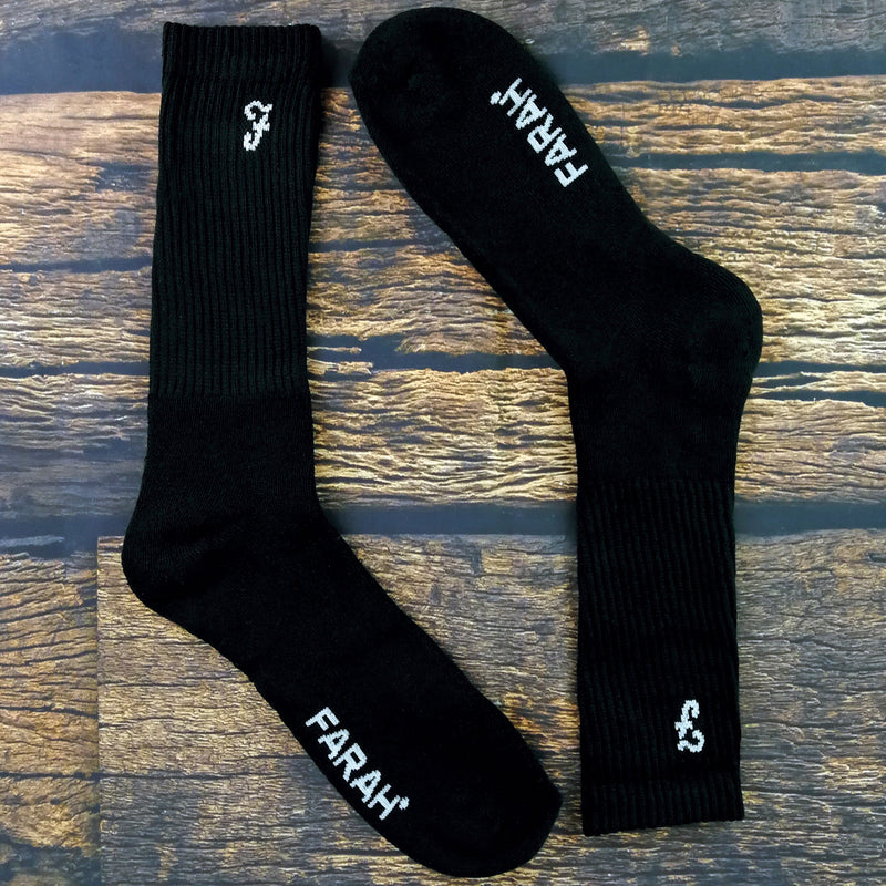 3 Pack Mens Cushioned Sole Athletic Sports Crew Socks