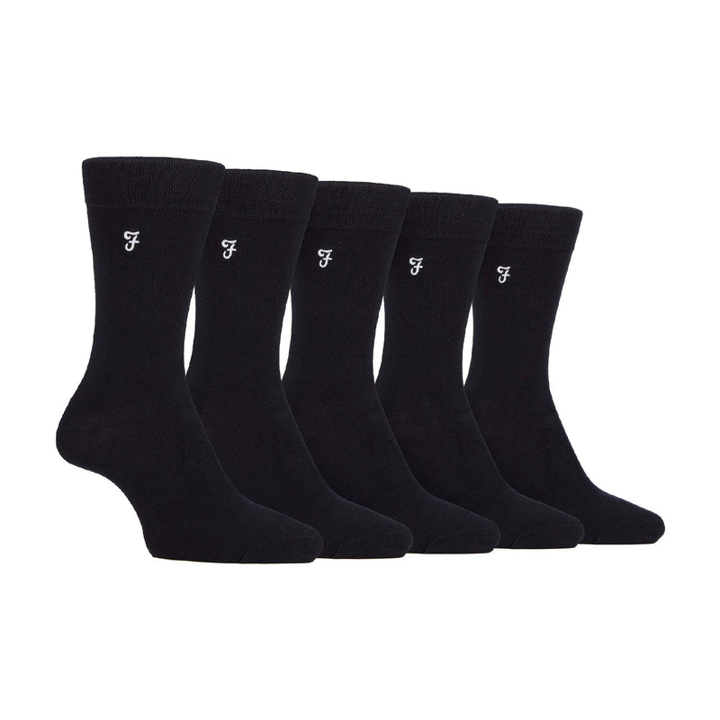 5 Pack Mens Bamboo Bright Striped Patterned Socks