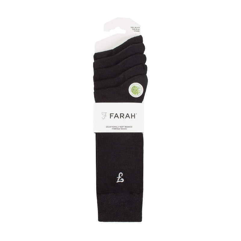 5 Pack Mens Bamboo Bright Striped Patterned Socks