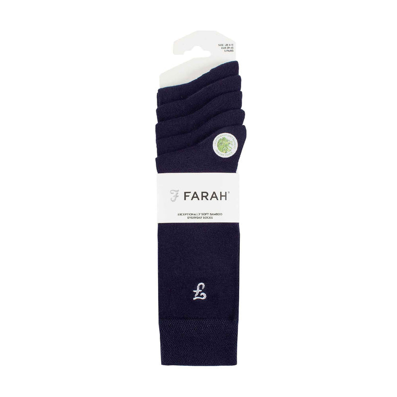 5 Pack Mens Bamboo Bright Striped Patterned Socks