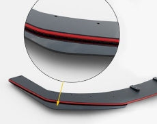 Maxton Design - Street PRO Front Splitter + Flaps Ford Mustang GT Mk6