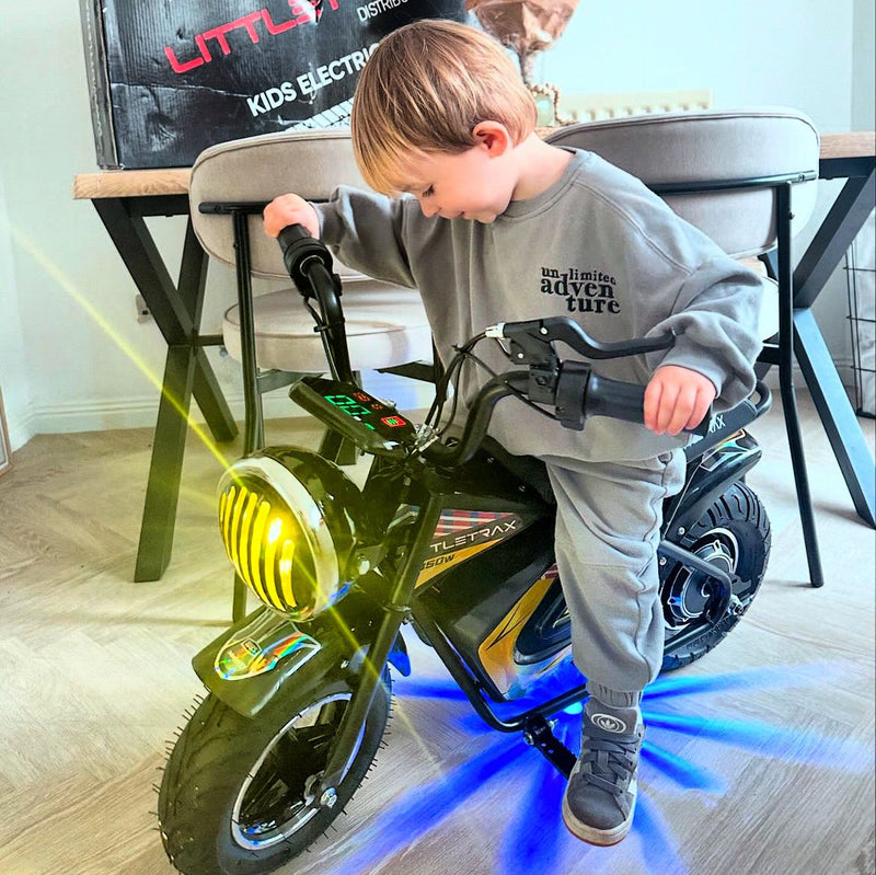 Littletrax 350W Kids Electric Bike – Ages 3 to 12+ ride on monkey bike