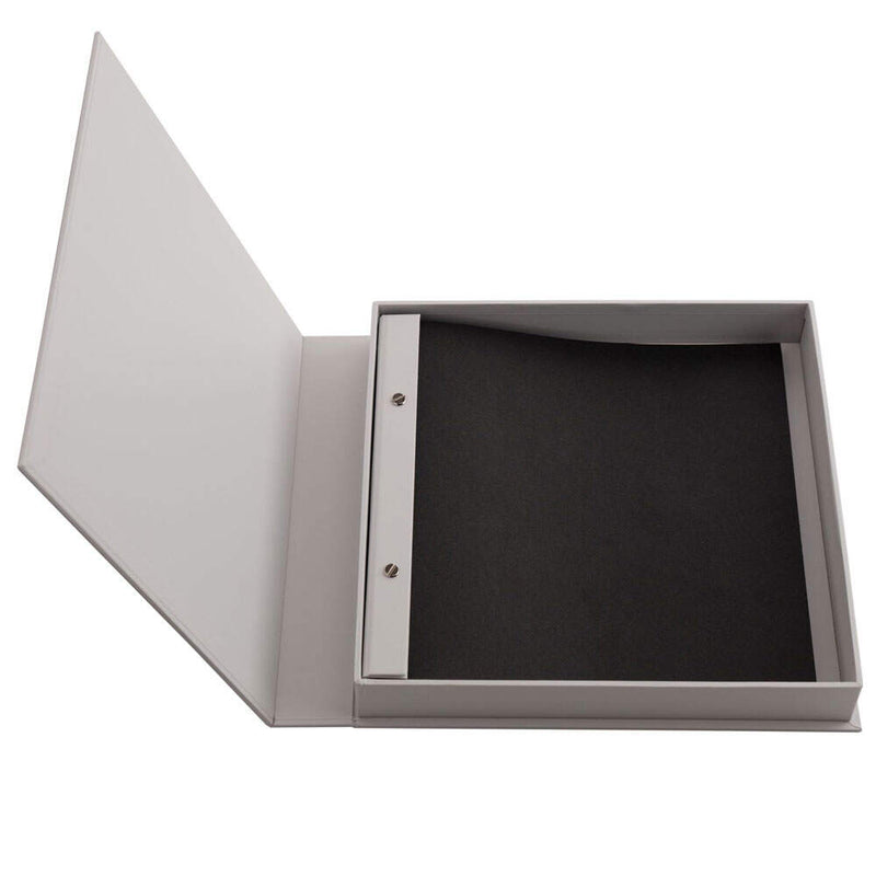 Moments Our Grandchildren Coffee Table Album | 30 Blank Card Pages | 28.5 x 28cm | Grey