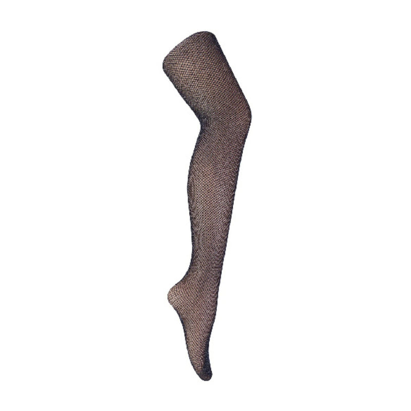 1 Pack Ladies Fishnet Tights with Glitter Effect