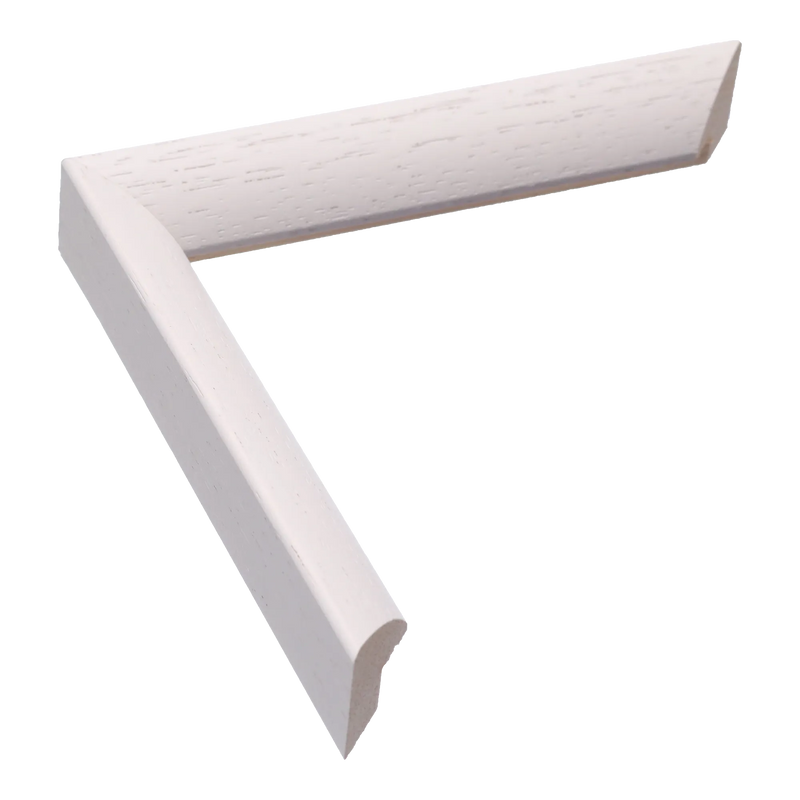 Flux White Grain Picture Frame, 40x40cm