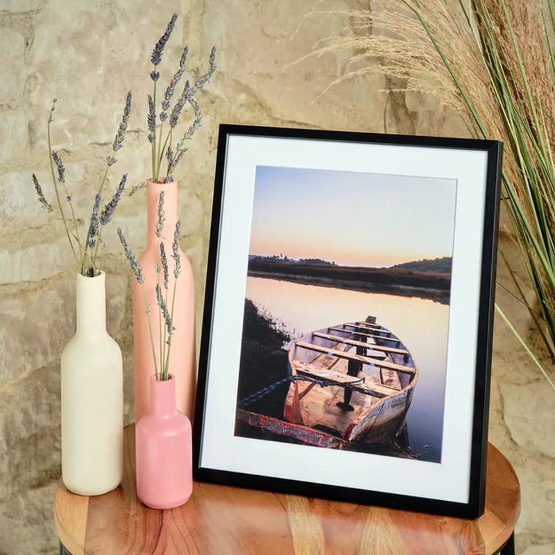 Kenro Fusion Classic Photo Frame 8x6" - Black