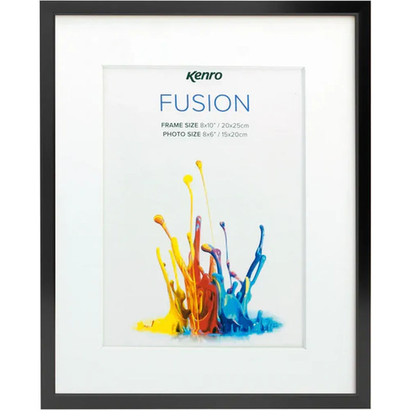 Kenro Fusion Classic Photo Frame 12x8" - Black