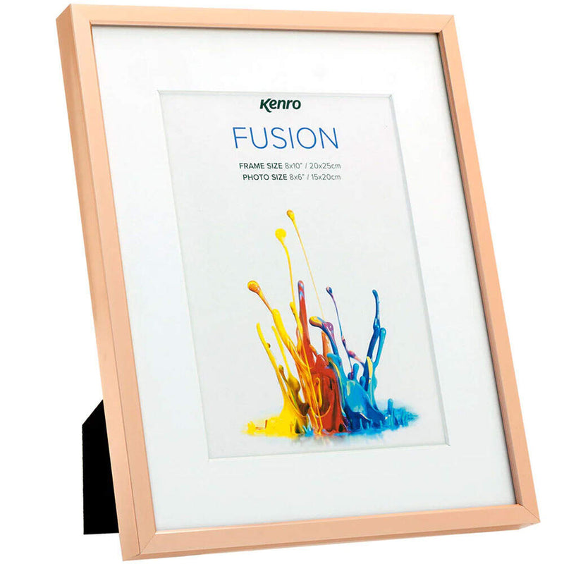 Kenro Fusion Classic A4 Frame with 9x6 Insert - Rose Gold