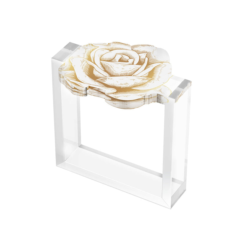 Cream Rose Napkin Rings
