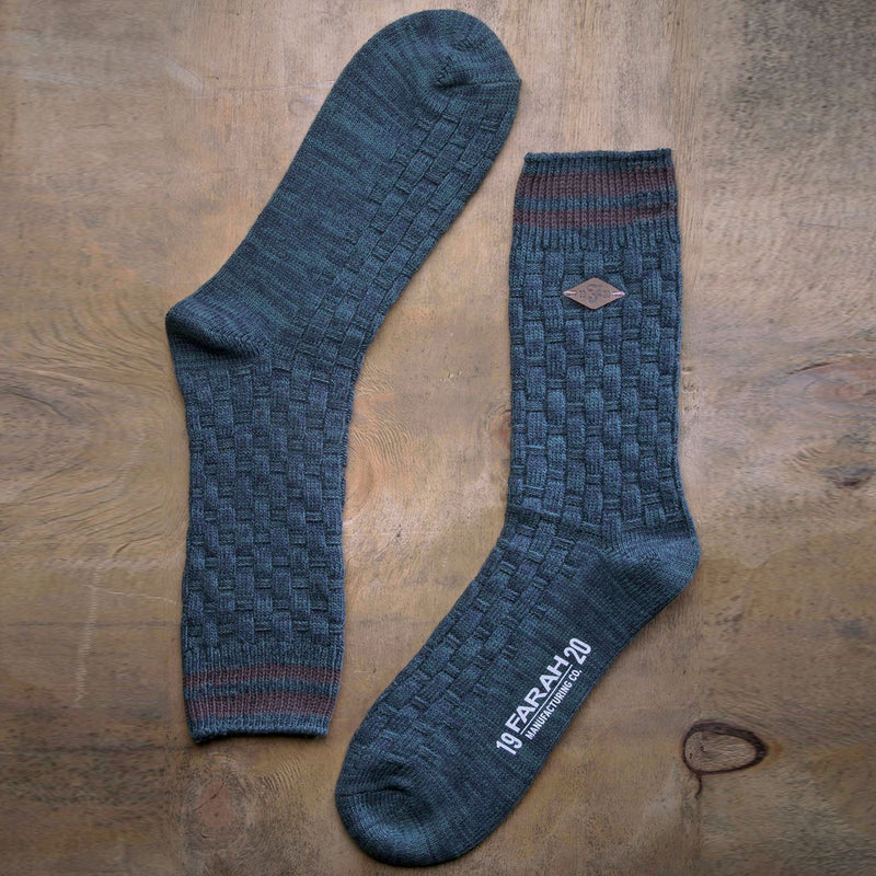 2 Pack Mens Thick Cotton Chunky Knitted formal Boot Socks