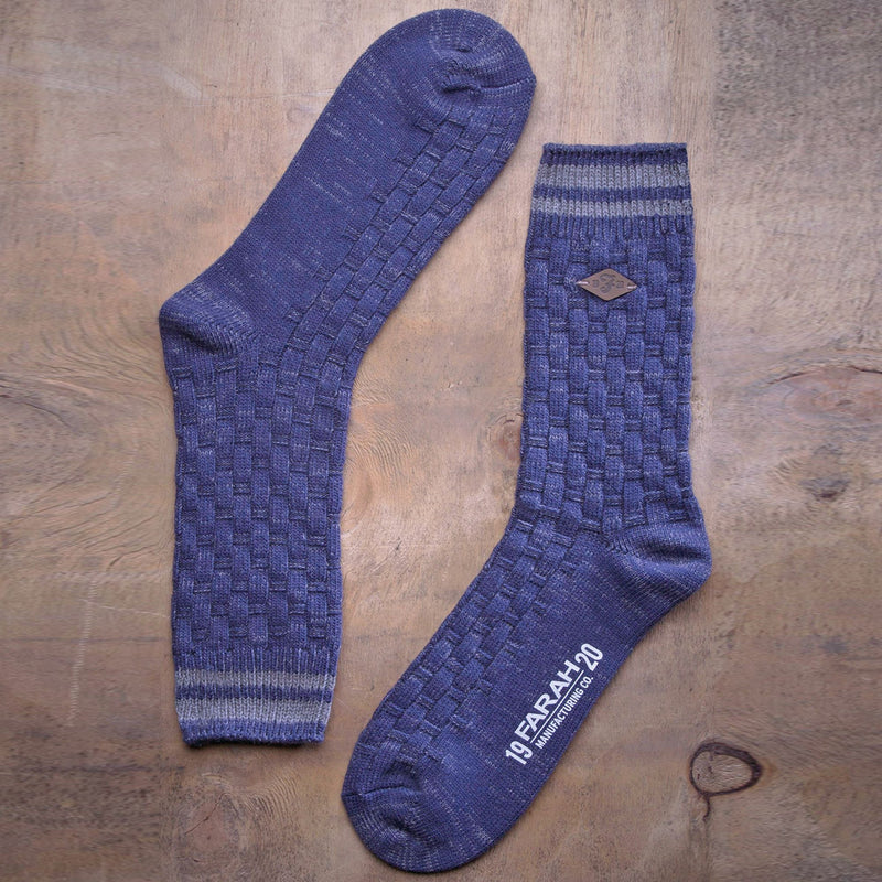 2 Pack Mens Thick Cotton Chunky Knitted formal Boot Socks