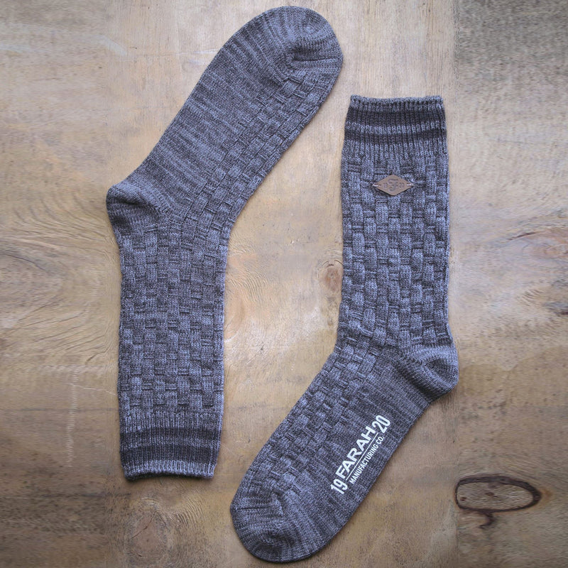 2 Pack Mens Thick Cotton Chunky Knitted formal Boot Socks