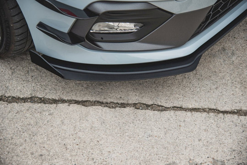 Maxton Design - STREET PRO FRONT SPLITTER (+FLAPS) FORD FIESTA MK8/8.5 ST/ ST LINE