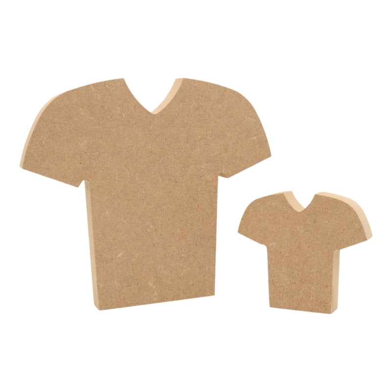MDF Freestanding Football Shirt Shape