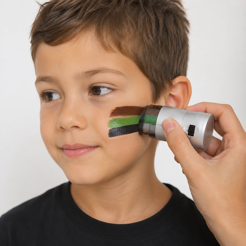 3 Colour Camouflage Military Face Paint Kit