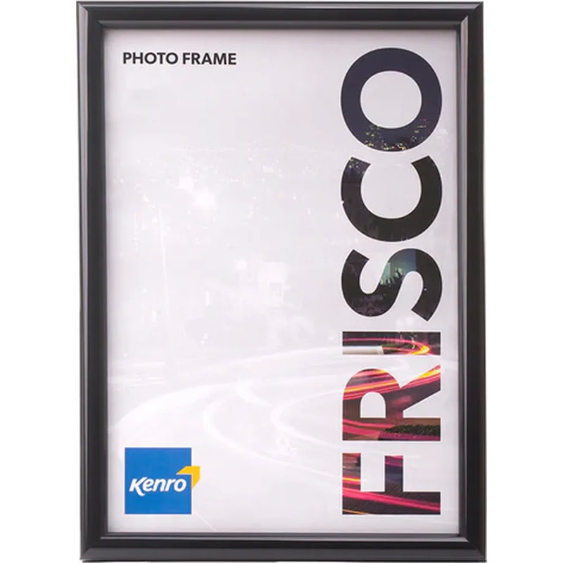 Kenro Frisco 12x8" Photo Frame - Black