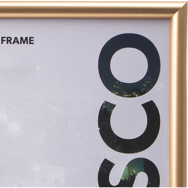Kenro Frisco 12x8" Photo Frame - Gold