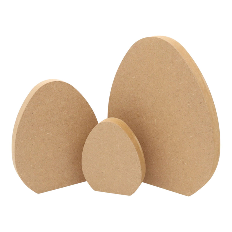 MDF Freestanding Easter Egg Shape