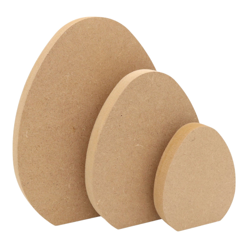 MDF Freestanding Easter Egg Shape