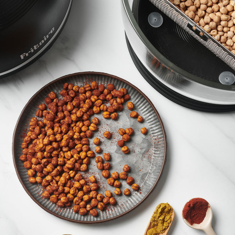 The Self-Cleaning Glass Bowl Air Fryer - CHERRY RED