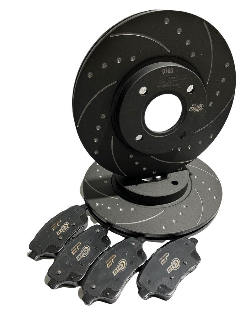 ** CLEARANCE ** Enhanced Performance (By RTS) Front Brake Disc Upgrade - MK7 & MK8 Fiesta ST  ** NONE RETURN **