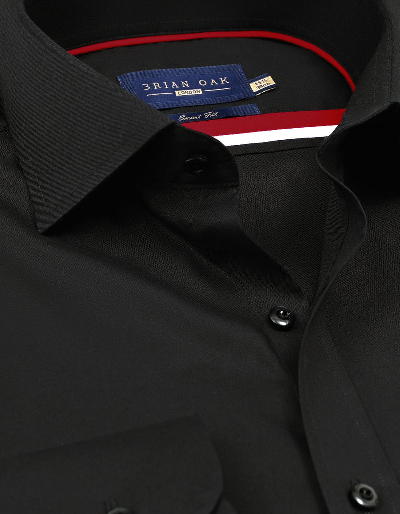 Black Oxford Dress Shirt