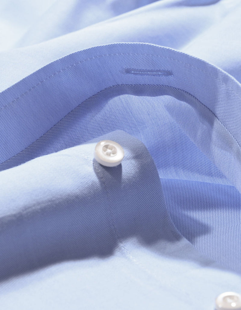 Easy Iron Sky Blue Dress Shirt