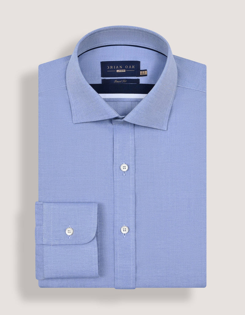 Easy Iron Light Blue Dress Shirt