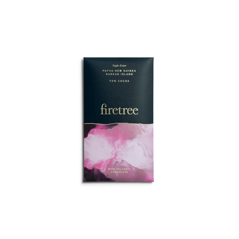 Papua New Guinea Karkar Island 72% volcanic dark chocolate bar