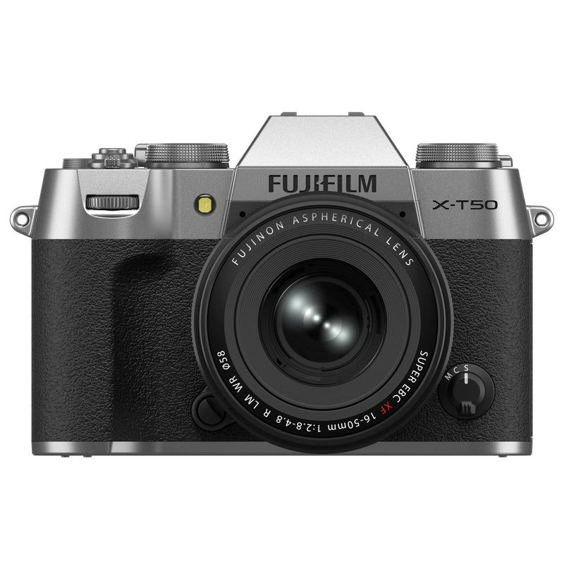 Fujifilm X-T50 Mirrorless Digital Camera - Silver