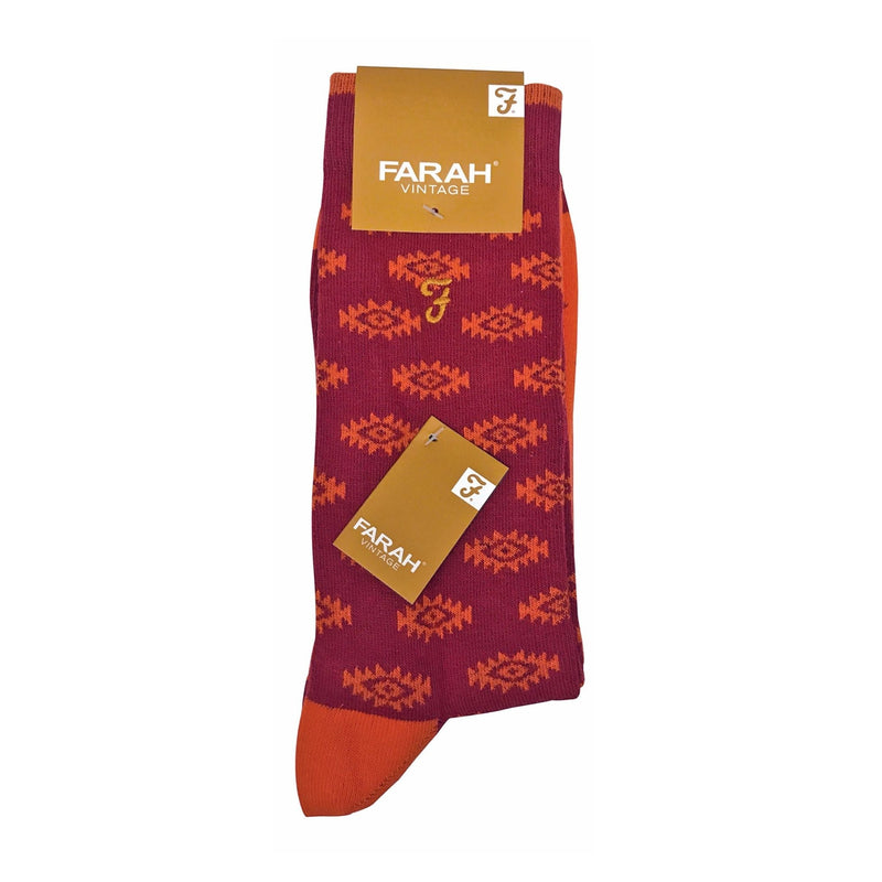 2 Pack Mens Retro Cotton Rich Luxury Formal Dress Socks