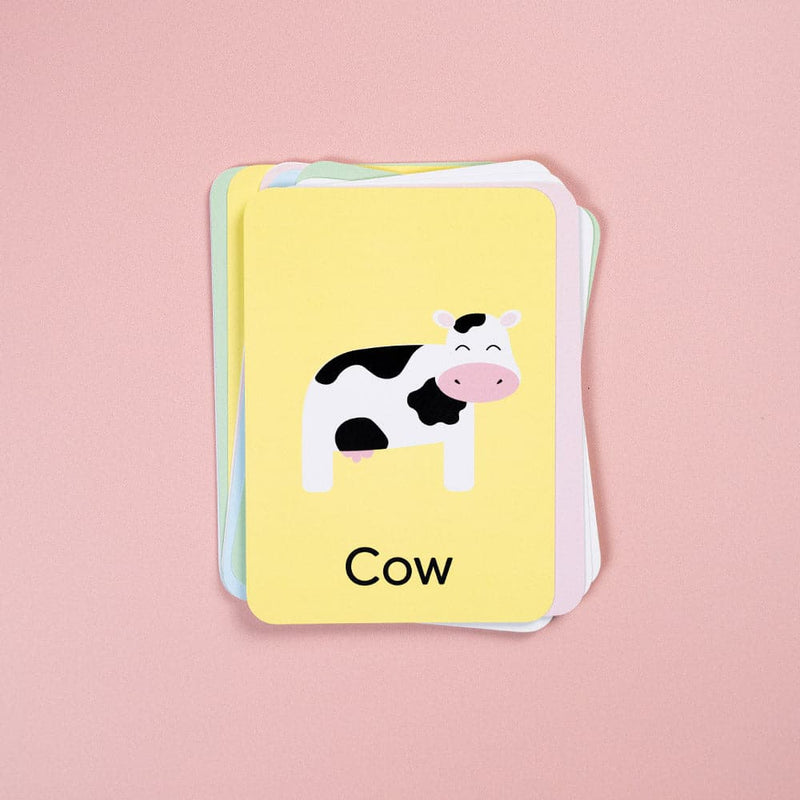 First Farm Animal Flash Cards
