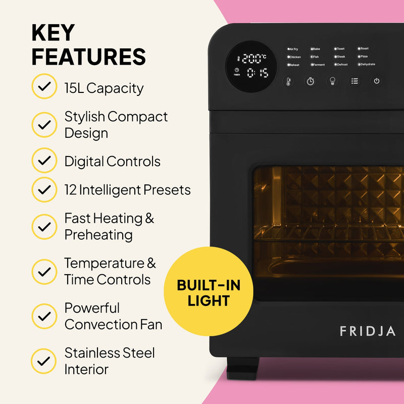 f66 Super Oven - 15L Digital Air Fryer Oven