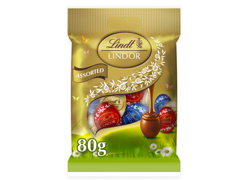 Mini Assorted Lindt Lindor Chocolate Eggs | 80g