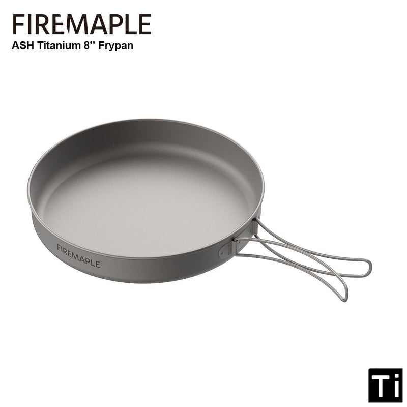 Firemaple Ash Titanium 8" Frying pan