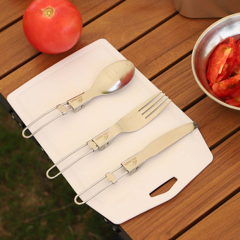 Firemaple FMT-803 Stainless Folding Cutlery Set