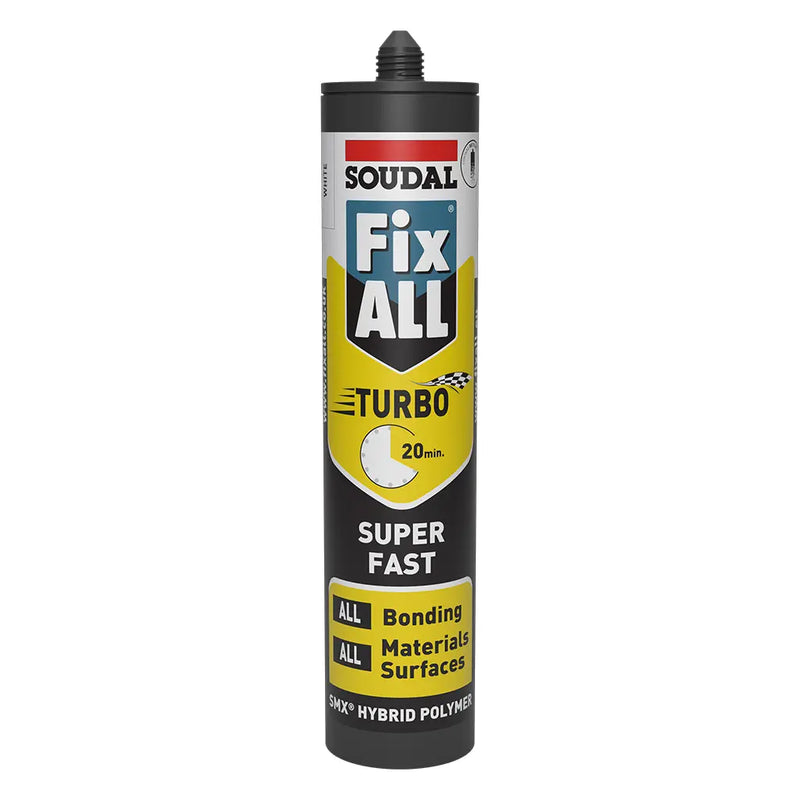 Soudal Fix ALL Turbo - Ultra-Fast Curing MS Polymer Adhesive