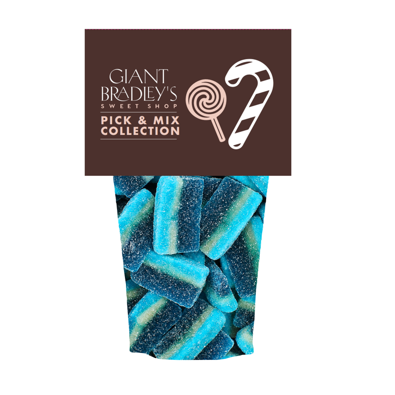 Fizzy Blue Raspberry Slices