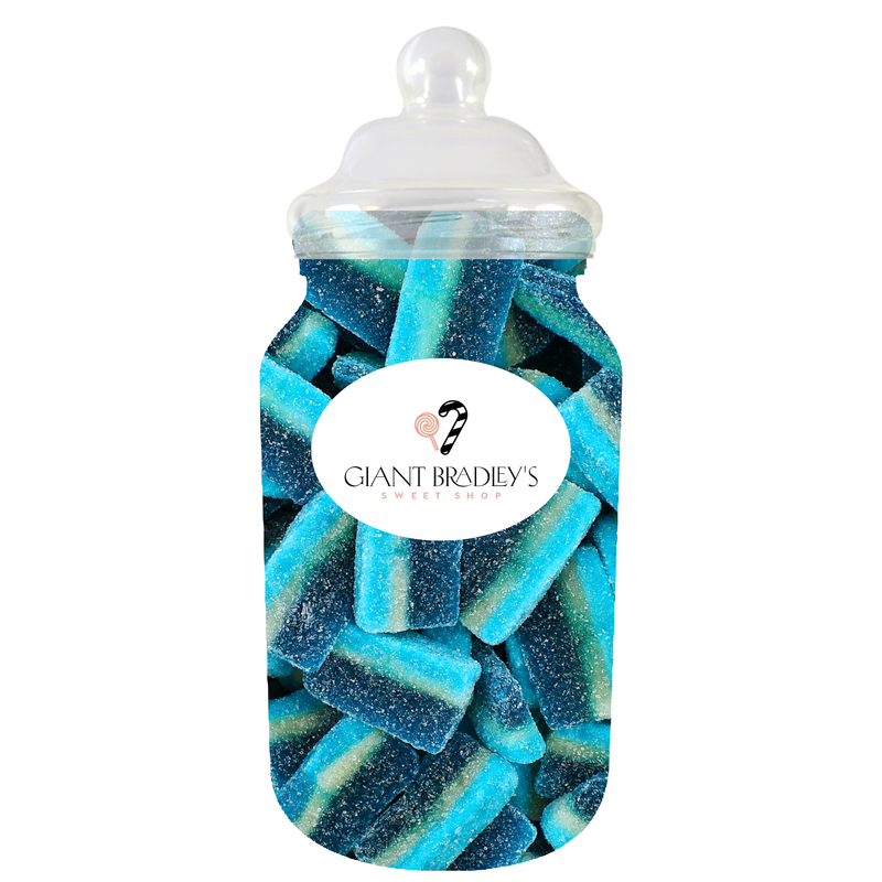 Fizzy Blue Raspberry Slices